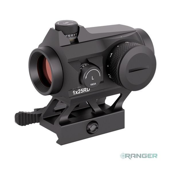 Коліматорний приціл Vector Optics Maverick Gen II 1x25 Red Dot Sight Black Coating SCRD72 01040 фото