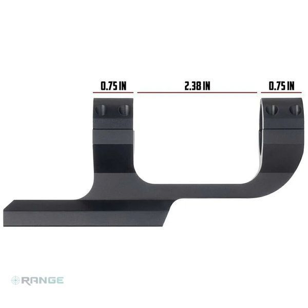 Кріплення Monstrum 34 mm Slim Profile Series Offset Cantilever Picatinny Scope Mount (ZR341-B) 01029 фото
