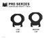 Кріплення Monstrum Slim Pro Series 7075 Aluminum Scope Mount Medium Profile (ZS345) 01030 фото 2