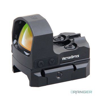 Коліматорний приціл Frenzy-S 1x17x24 SAS Battery Side Loading Red Dot Sight (SCRD-62) 01044 фото